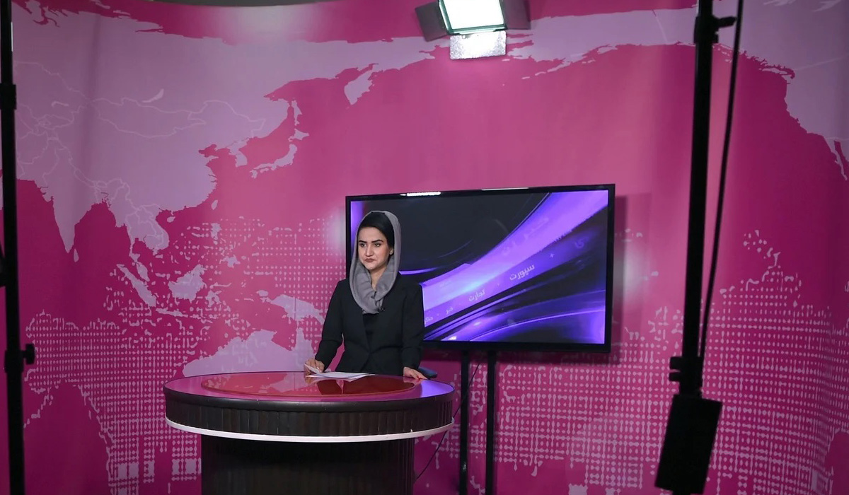 Taliban say female Afghan TV presenters must cover face on air